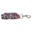 Hy Three Toned Lead Rope - White/Green/Navy/Red